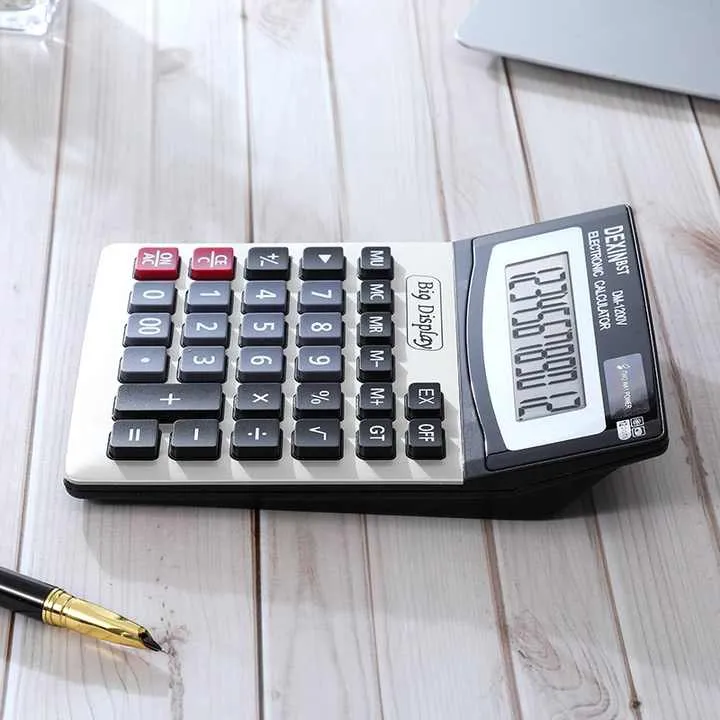 جهاز كمبيوتر مكتبي كبير 12 بت على الطراز . DM1200V Large 12-bit Scientific Desktop Calculator