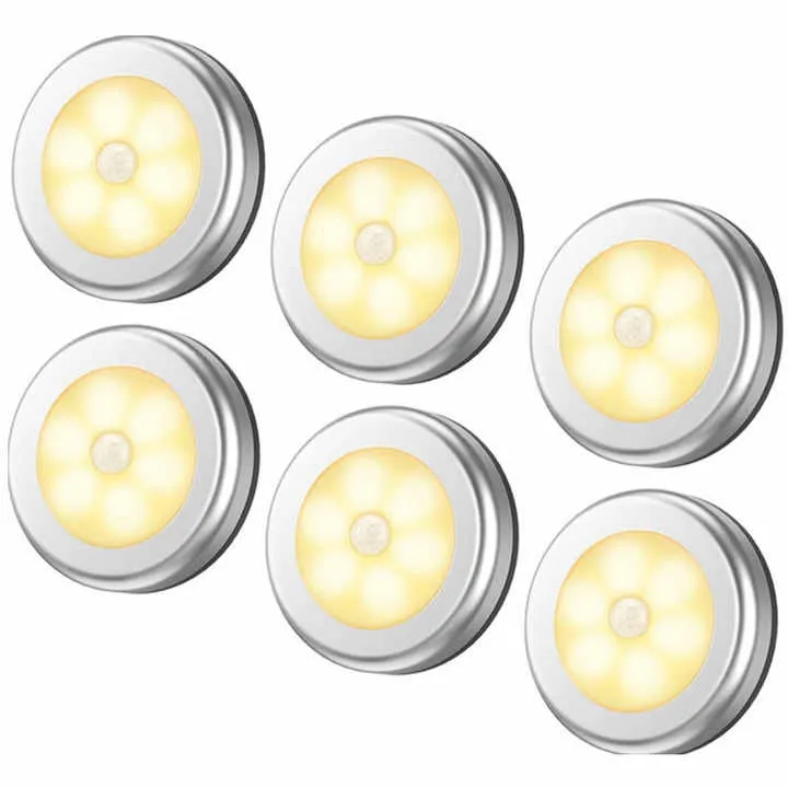 مصباح لوتس ضوء LED.   Small Motion Sensor Over Cabinet Led Light Lotus Lamp