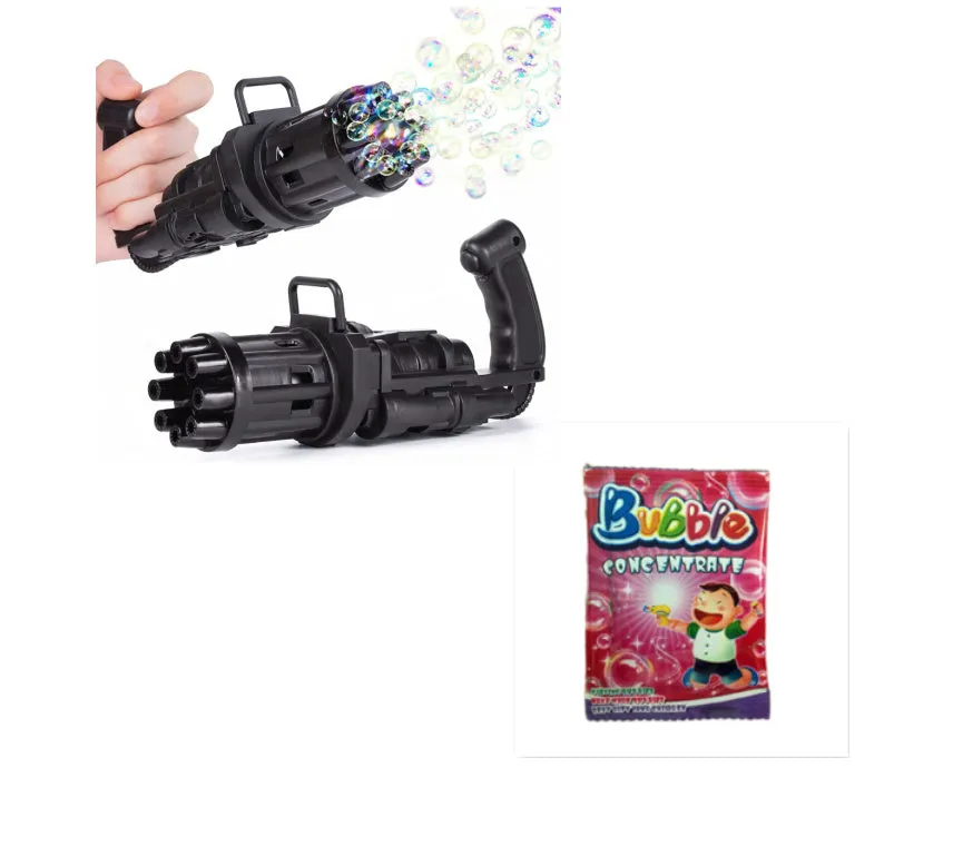 2-in-1 Super Bubble Machine and Summer Fan – Battery Powered Bubble Blower for Kids (Pink, Gold, Black)