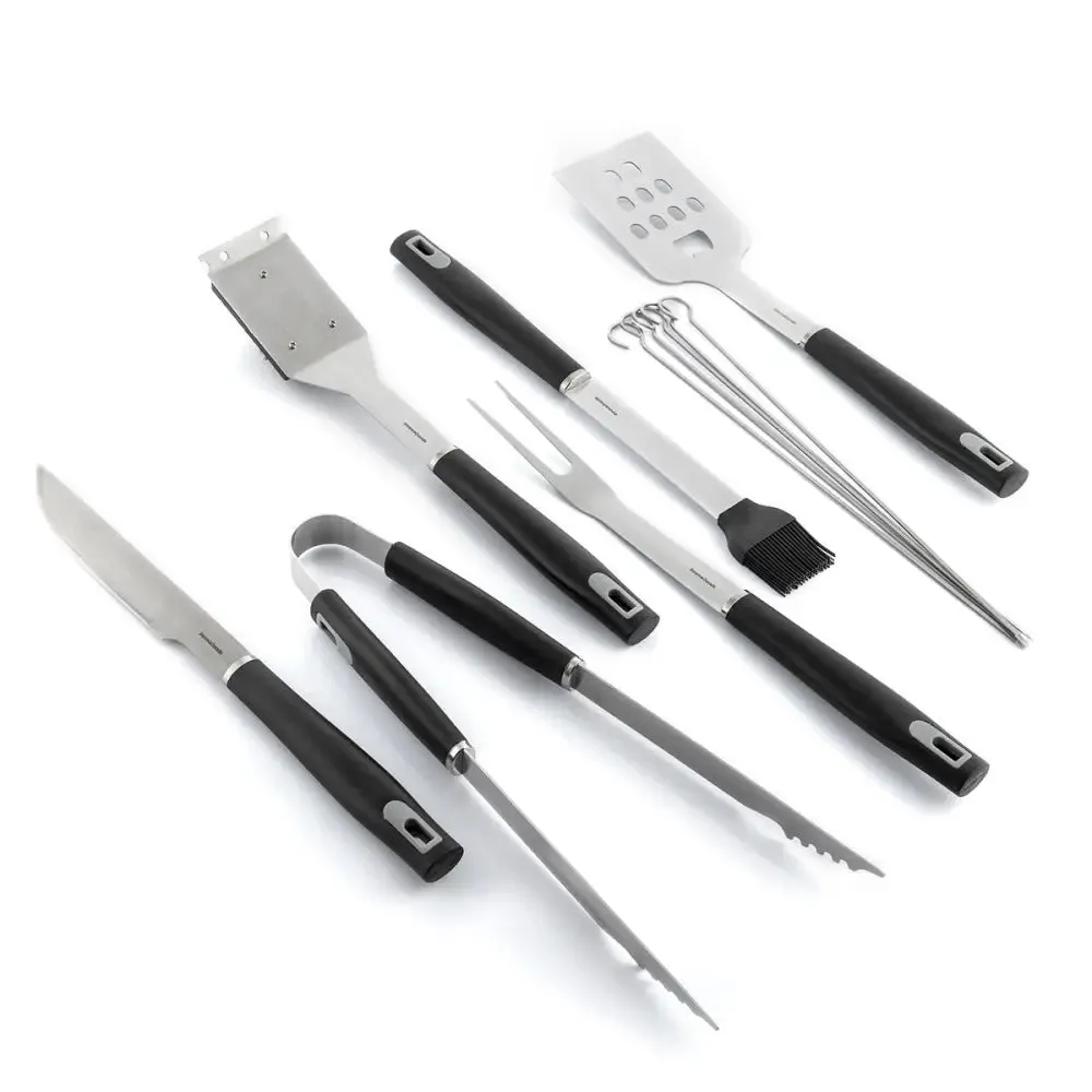 Bbq Utensils Kit with Case Bbset Innovagoods 12 Pieces