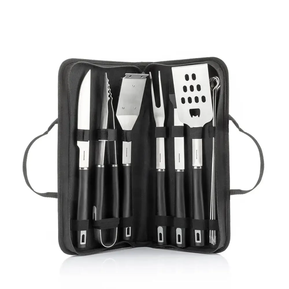 Bbq Utensils Kit with Case Bbset Innovagoods 12 Pieces