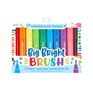 Big Bright Brush Markers, set of 10