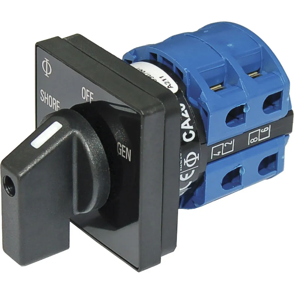 Blue Sea 9009 Switch, AC 120VAC 32A OFF  2 Position [9009]