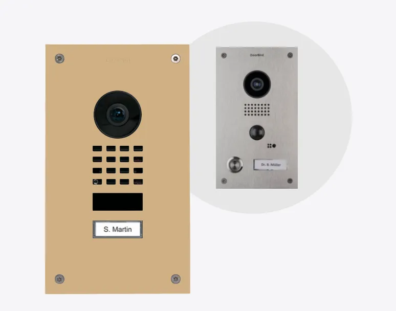 DoorBird IP Intercom Video Door Station D1101UV, Upgrade for Doorbird D201/D202 to D11x Technology
