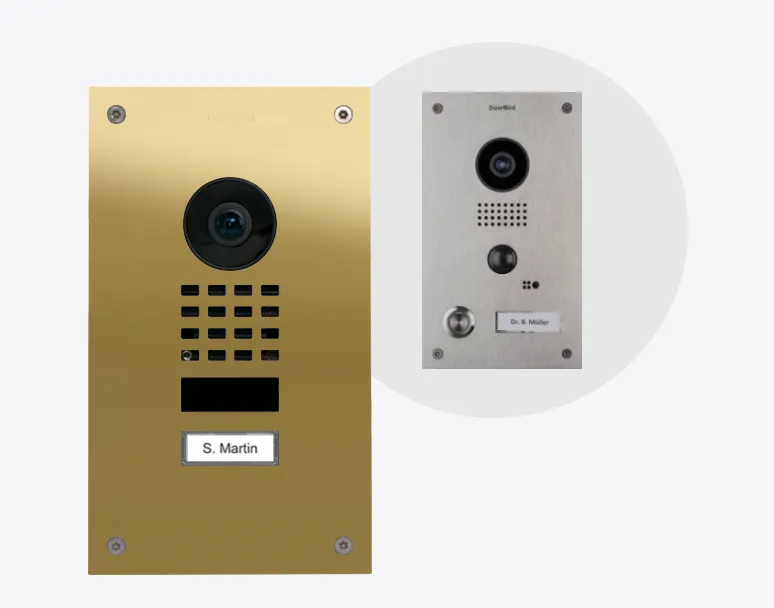 DoorBird IP Intercom Video Door Station D1101UV, Upgrade for Doorbird D201/D202 to D11x Technology