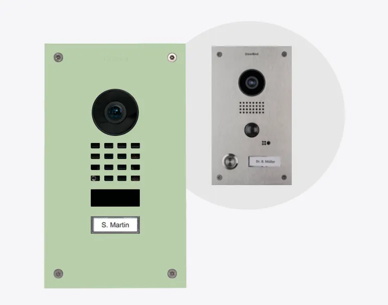 DoorBird IP Intercom Video Door Station D1101UV, Upgrade for Doorbird D201/D202 to D11x Technology