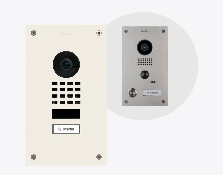 DoorBird IP Intercom Video Door Station D1101UV, Upgrade for Doorbird D201/D202 to D11x Technology