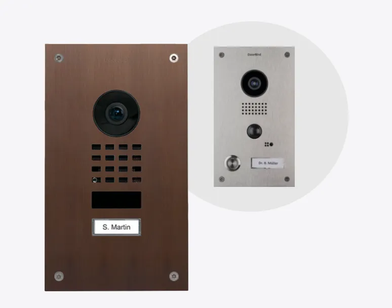 DoorBird IP Intercom Video Door Station D1101UV, Upgrade for Doorbird D201/D202 to D11x Technology