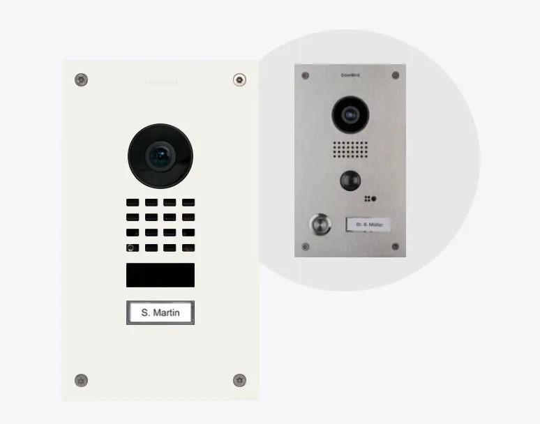 DoorBird IP Intercom Video Door Station D1101UV, Upgrade for Doorbird D201/D202 to D11x Technology