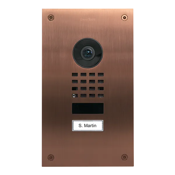 DoorBird IP Intercom Video Door Station D1101UV, Upgrade for Doorbird D201/D202 to D11x Technology