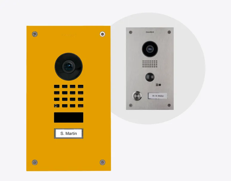 DoorBird IP Intercom Video Door Station D1101UV, Upgrade for Doorbird D201/D202 to D11x Technology