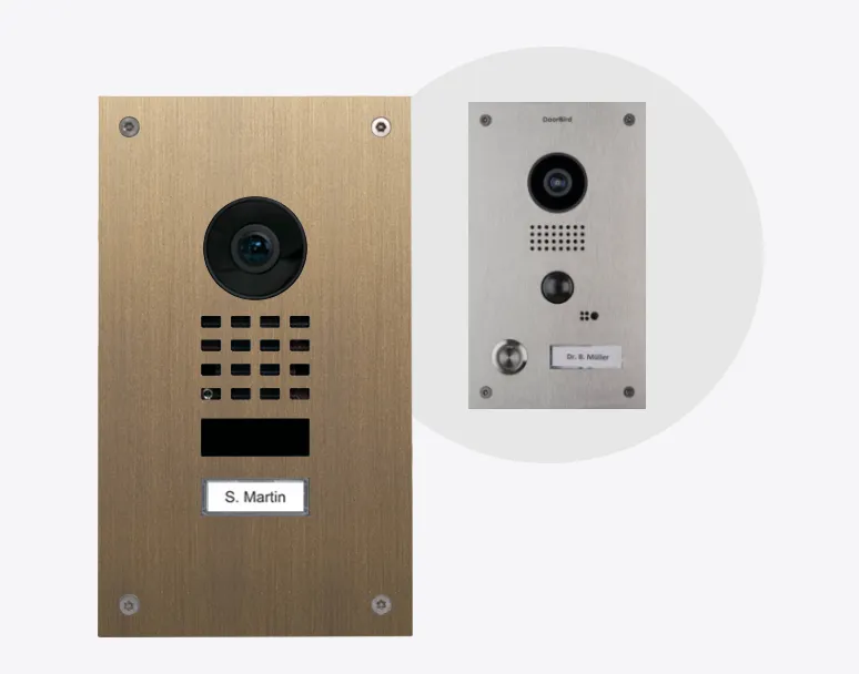DoorBird IP Intercom Video Door Station D1101UV, Upgrade for Doorbird D201/D202 to D11x Technology