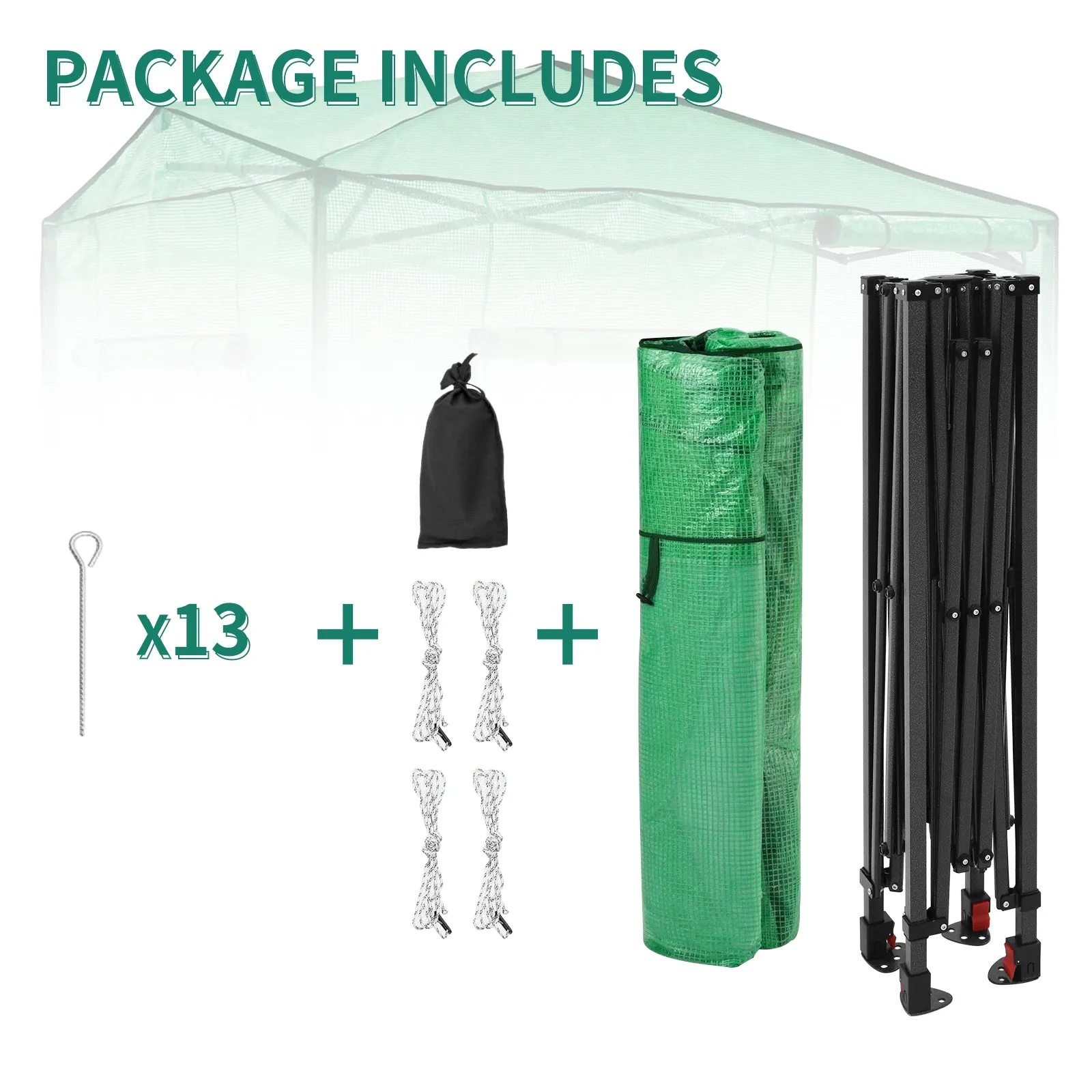 Easy Setup 8x6 Instant Pop Up Greenhouse