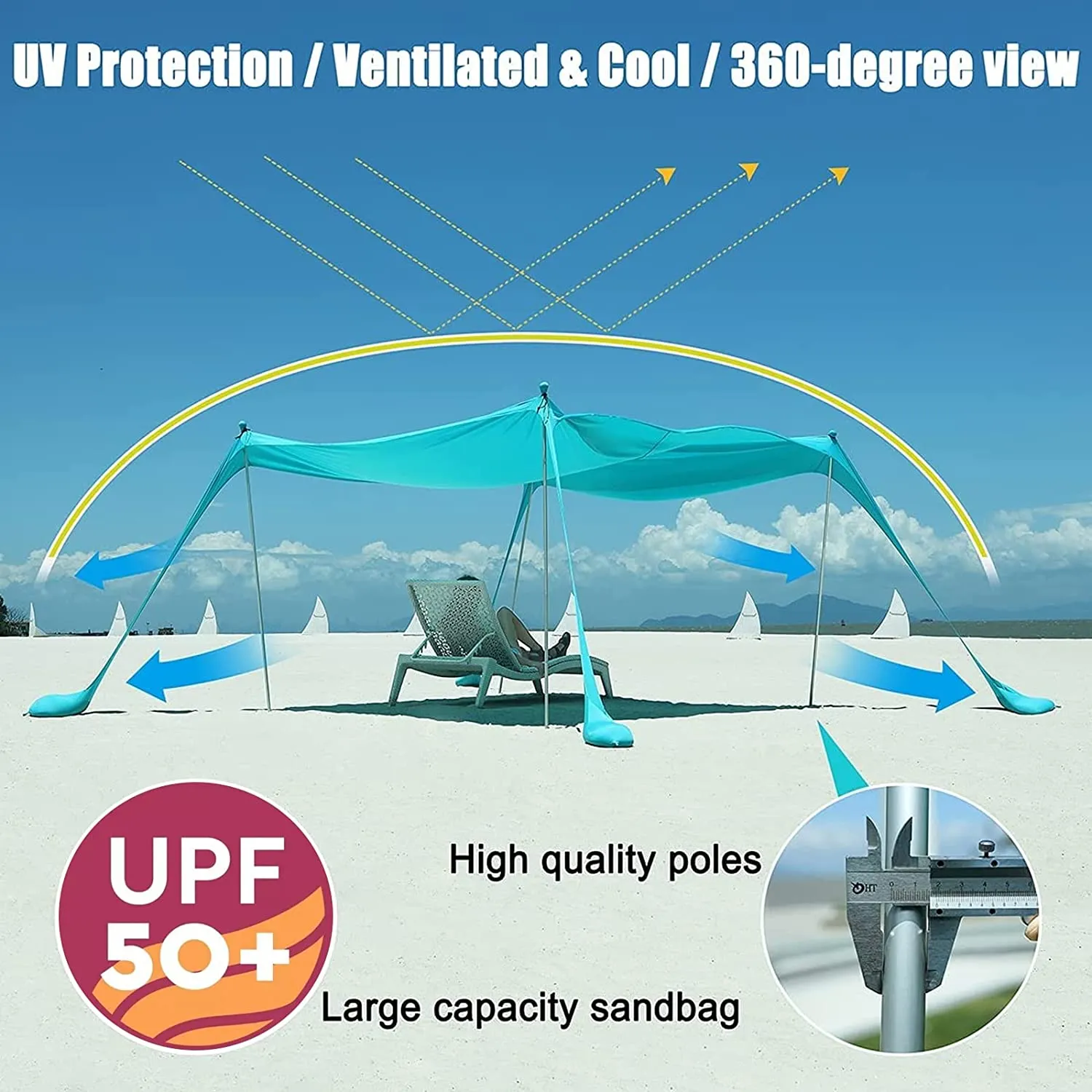 Family Beach Awning