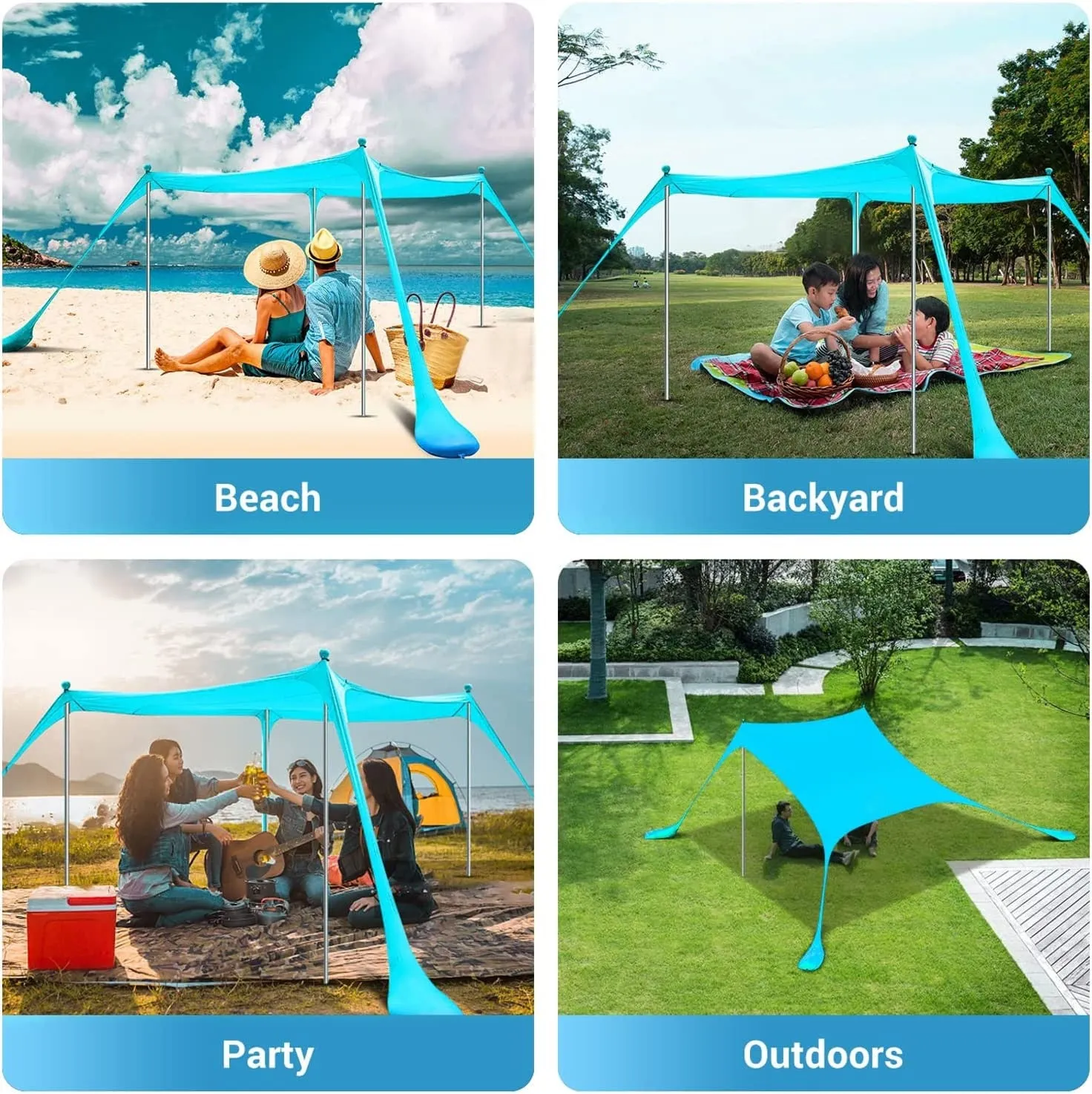 Family Beach Awning