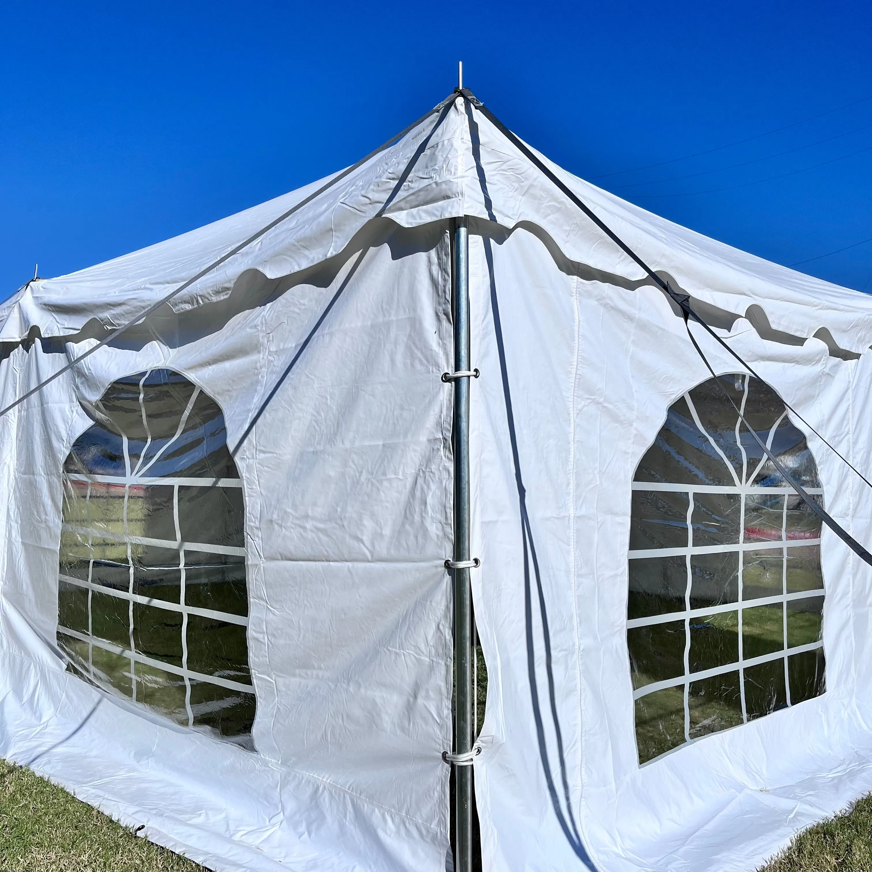 Fire Retardant (FR) PVC Pole Tent - 20'x20'