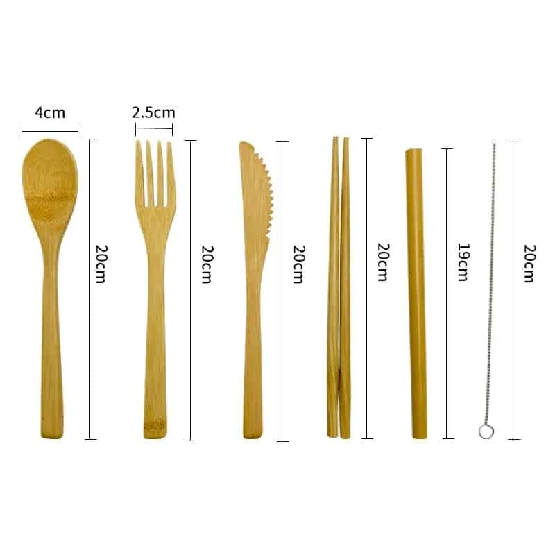 Kitchen Wood Utensils Set