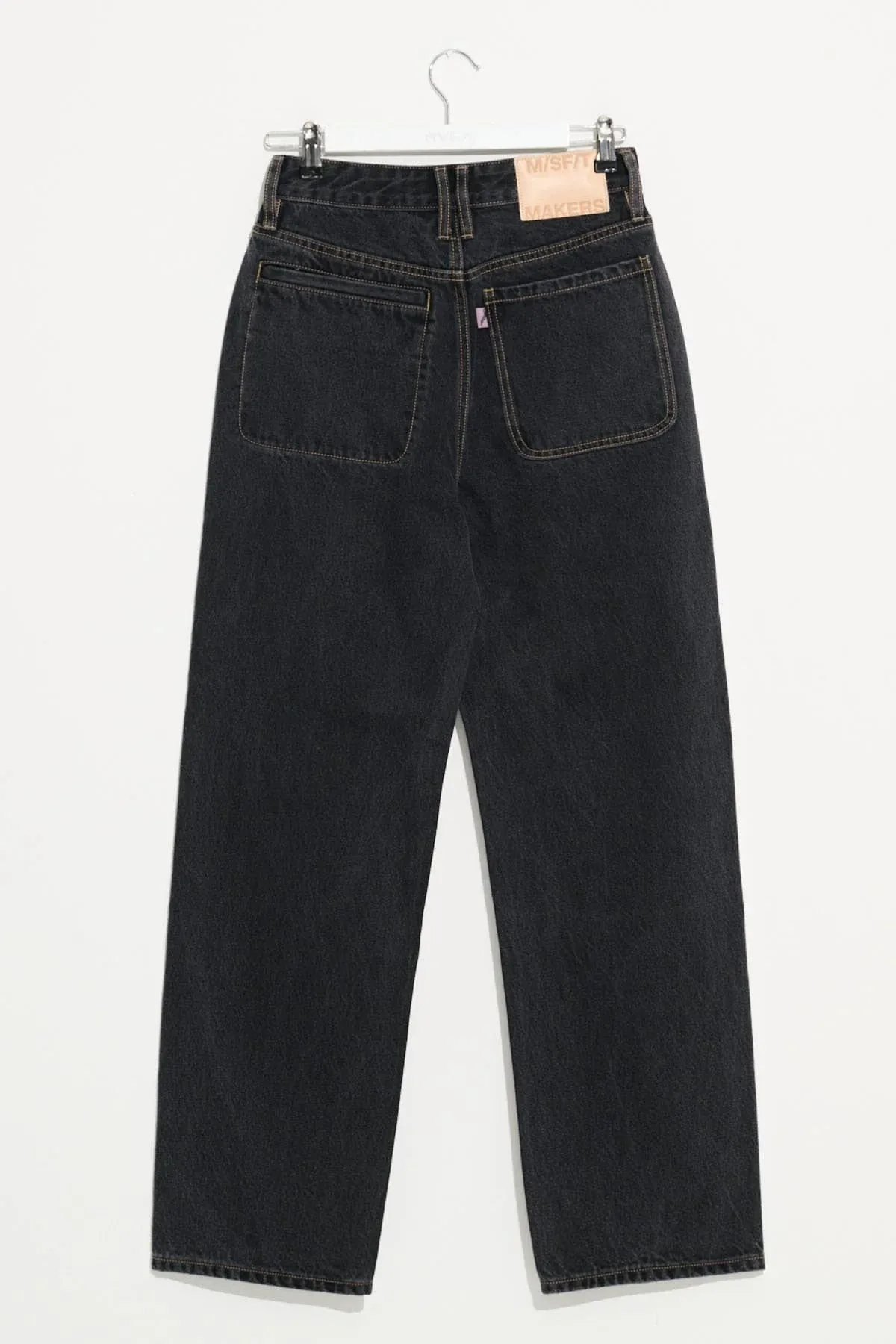MISFIT WOMENS MAKERS STRAIGHT JEAN - PEPPER