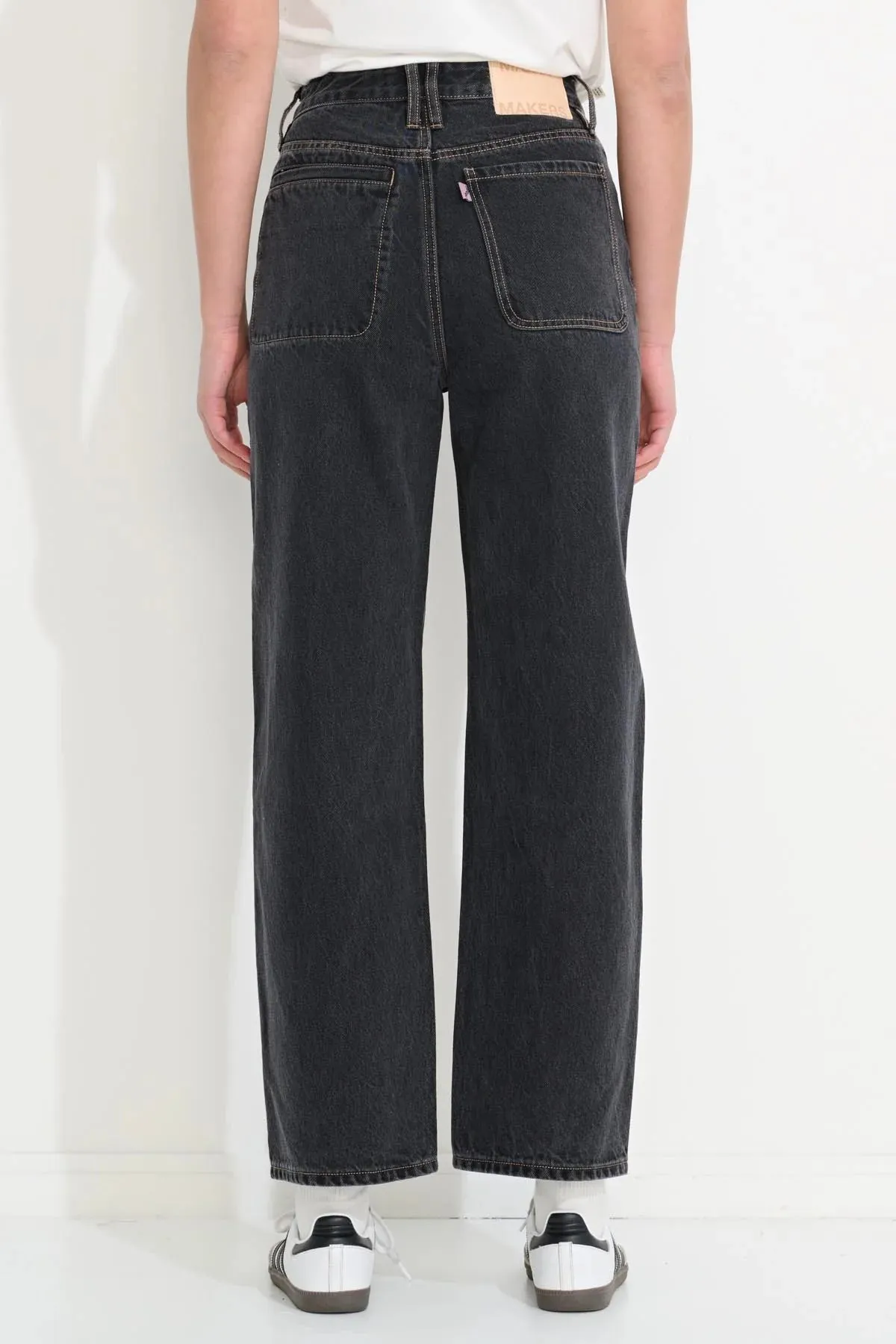 MISFIT WOMENS MAKERS STRAIGHT JEAN - PEPPER
