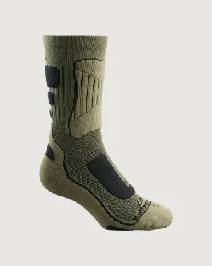 NuYarn Ergonomic Hiking Socks - Moss