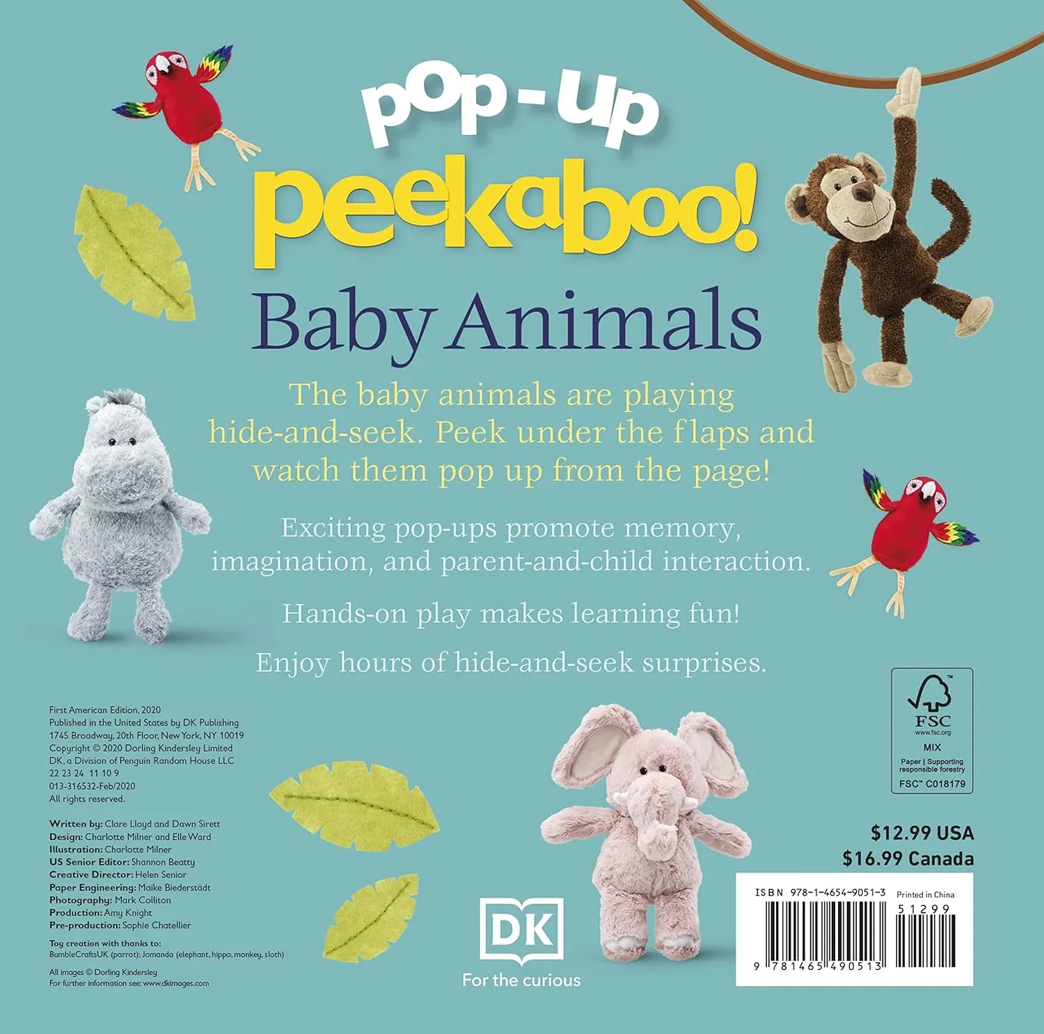 Pop-Up Peekaboo Baby Animals