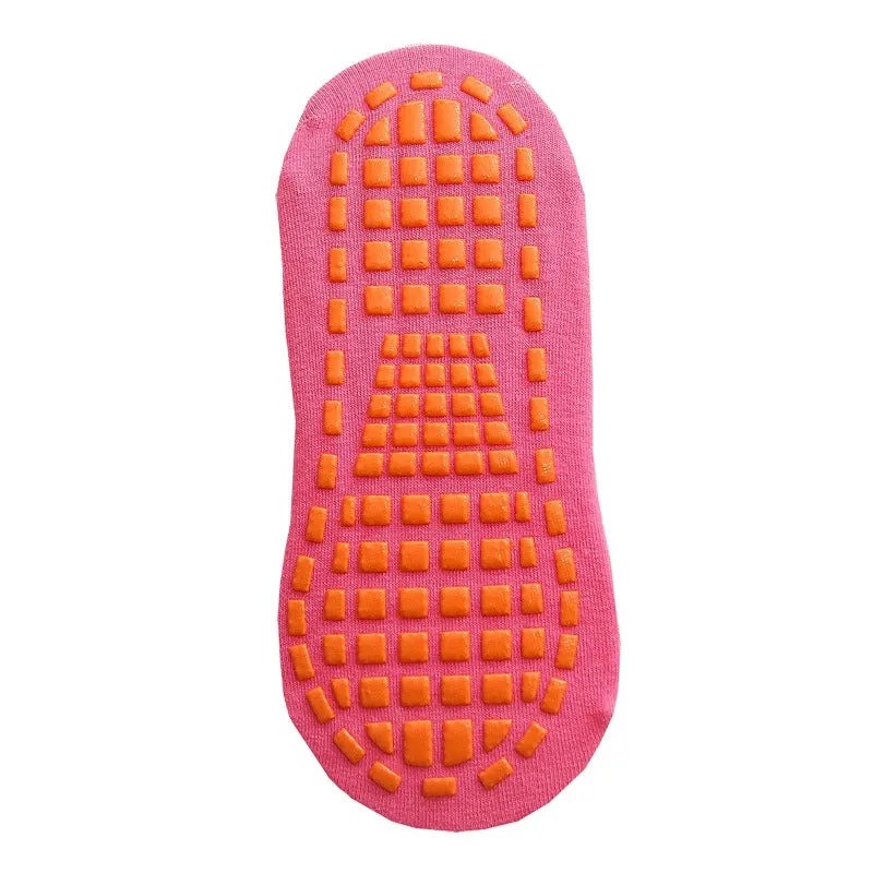 ROYALUCK Non-Slip Floor Socks Pure Cotton Yoga Socks