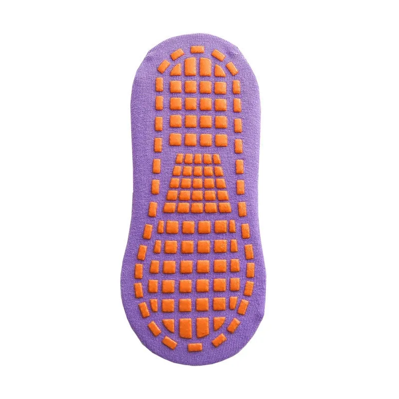 ROYALUCK Non-Slip Floor Socks Pure Cotton Yoga Socks
