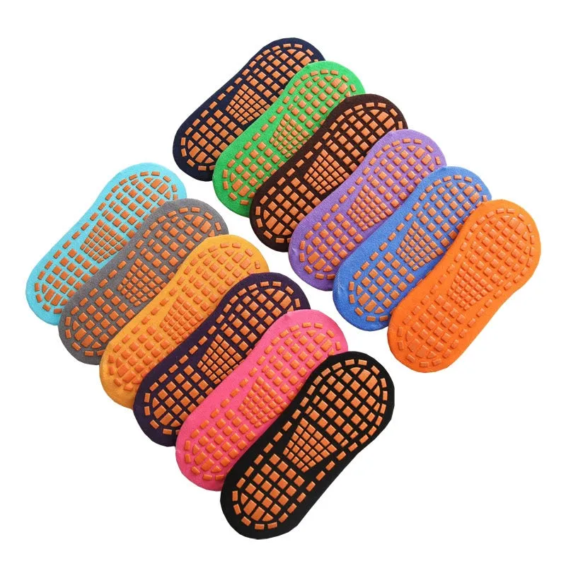ROYALUCK Non-Slip Floor Socks Pure Cotton Yoga Socks
