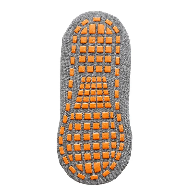 ROYALUCK Non-Slip Floor Socks Pure Cotton Yoga Socks