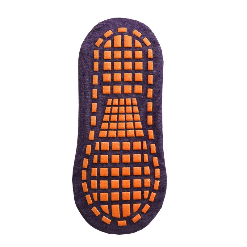 ROYALUCK Non-Slip Floor Socks Pure Cotton Yoga Socks