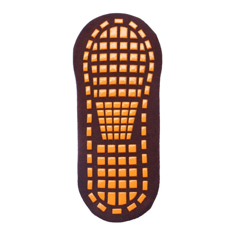 ROYALUCK Non-Slip Floor Socks Pure Cotton Yoga Socks