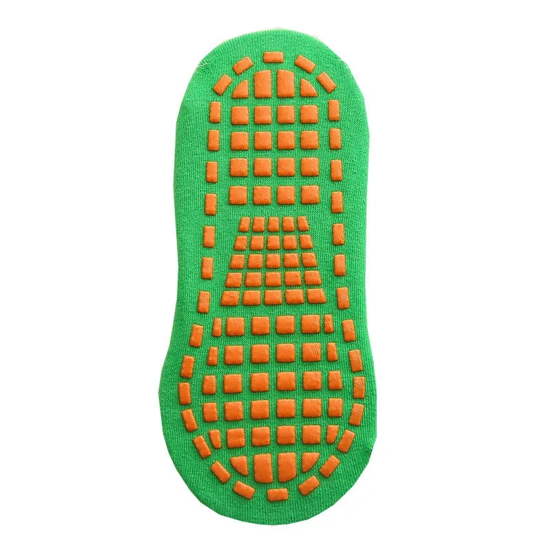 ROYALUCK Non-Slip Floor Socks Pure Cotton Yoga Socks
