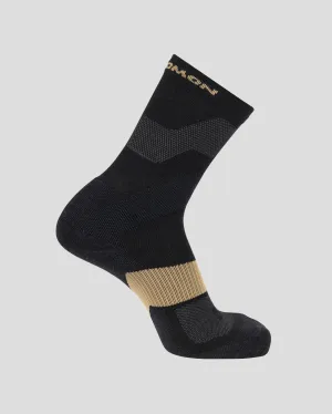 Salomon X Ultra Crew Socks - Black/Kelp
