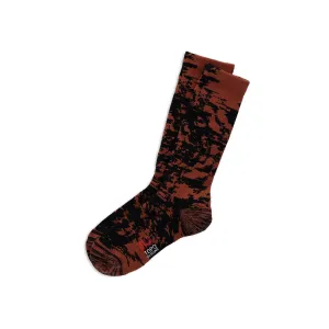 Town Sock- Brick Multi