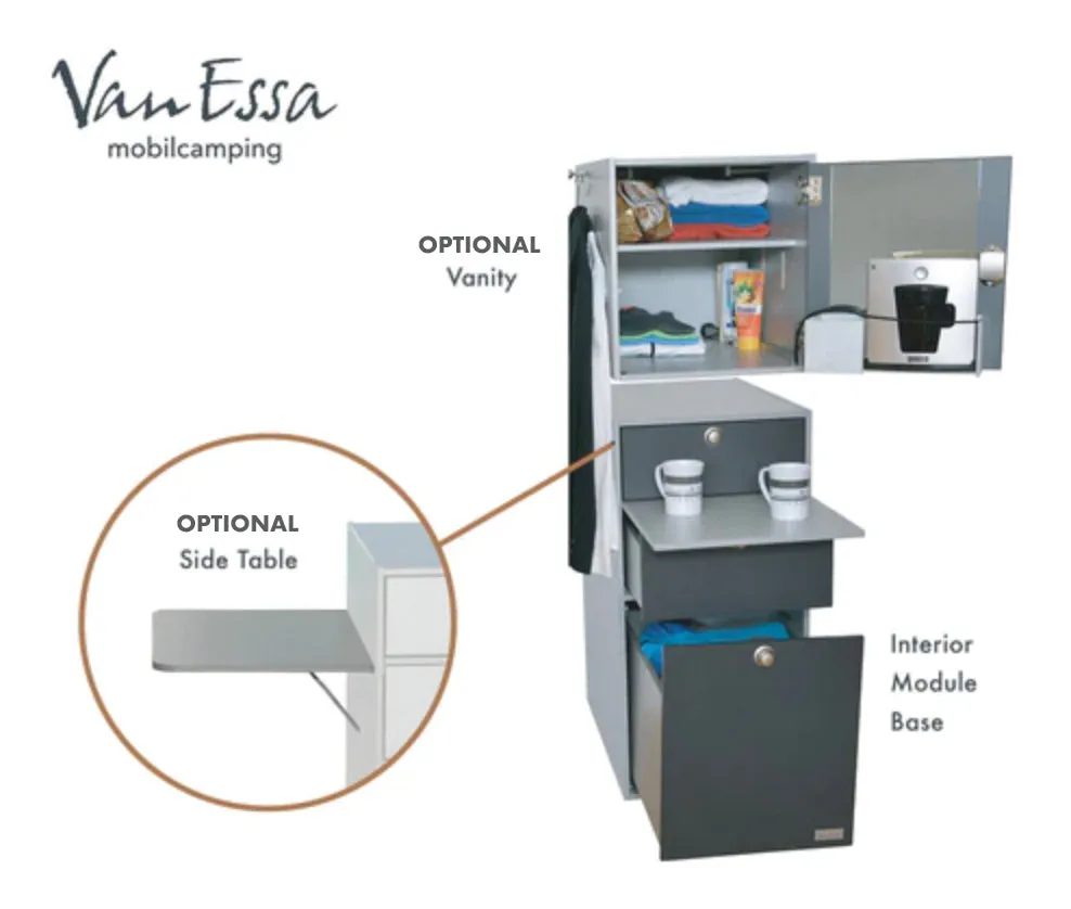 VanEssa Mobilcamping T1 Interior Module Volkswagen T5/T6/6.1 California / Multivan / Transporter