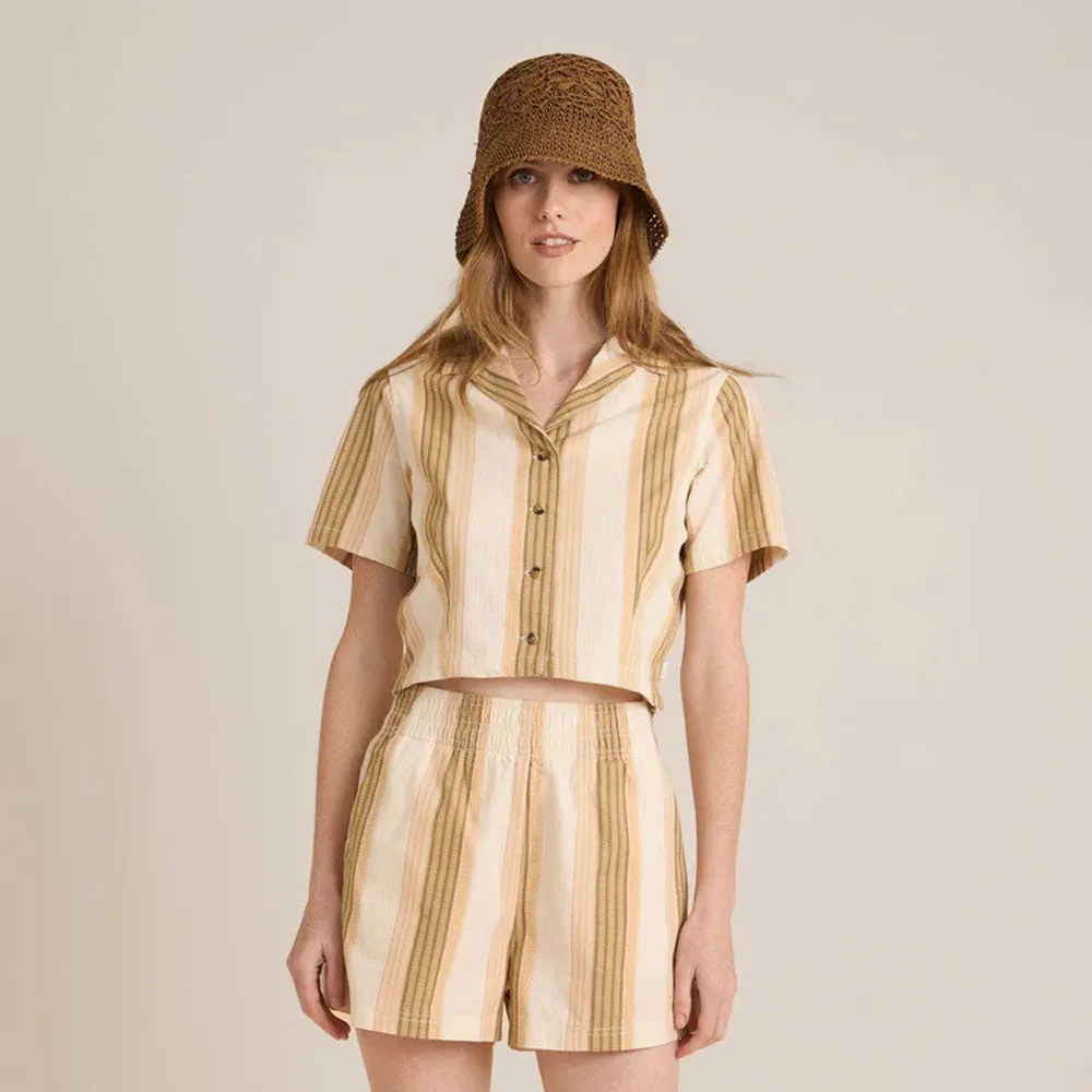Women's Camp Short Sleeve Button Up Shirt