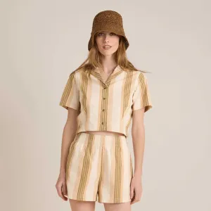 Women's Camp Short Sleeve Button Up Shirt